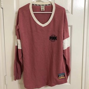 VICTORIA SECRET PINK VARSITY CREW